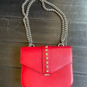 Mona Small bag, red color.